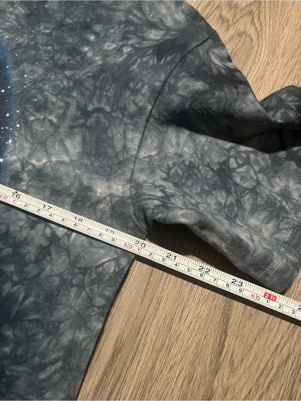 90s full moon wolf The Mountain made in USA 1996 tie-dye graphic T-shirt, mens M - Picture 9 of 10
